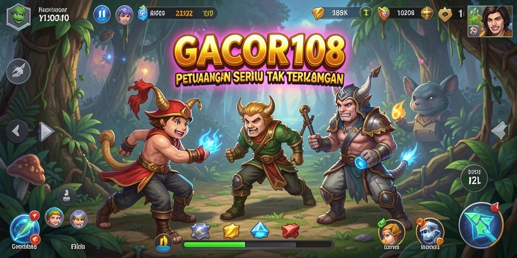 Tampilan gameplay GACOR108 yang menarik dan mendebarkan.
