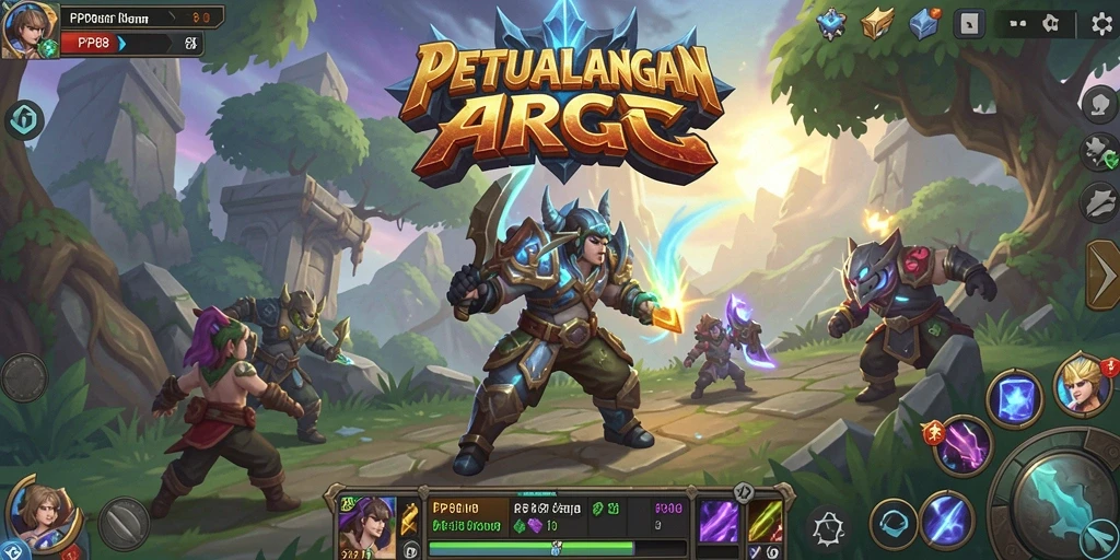 Screenshot gameplay PP88 menampilkan aksi pertempuran yang seru dalam dunia ARPG.