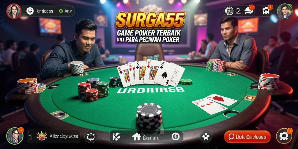 Tampilan gameplay menarik dan seru dari SURGA55.